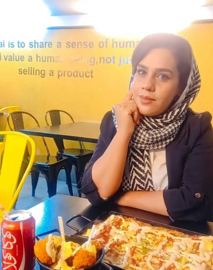 هزینه تبلیغ در پیج بلاگر ندا کرد