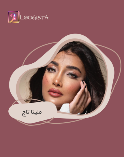 تبلیغ در پیج بیوتی بلاگر ملینا تاج